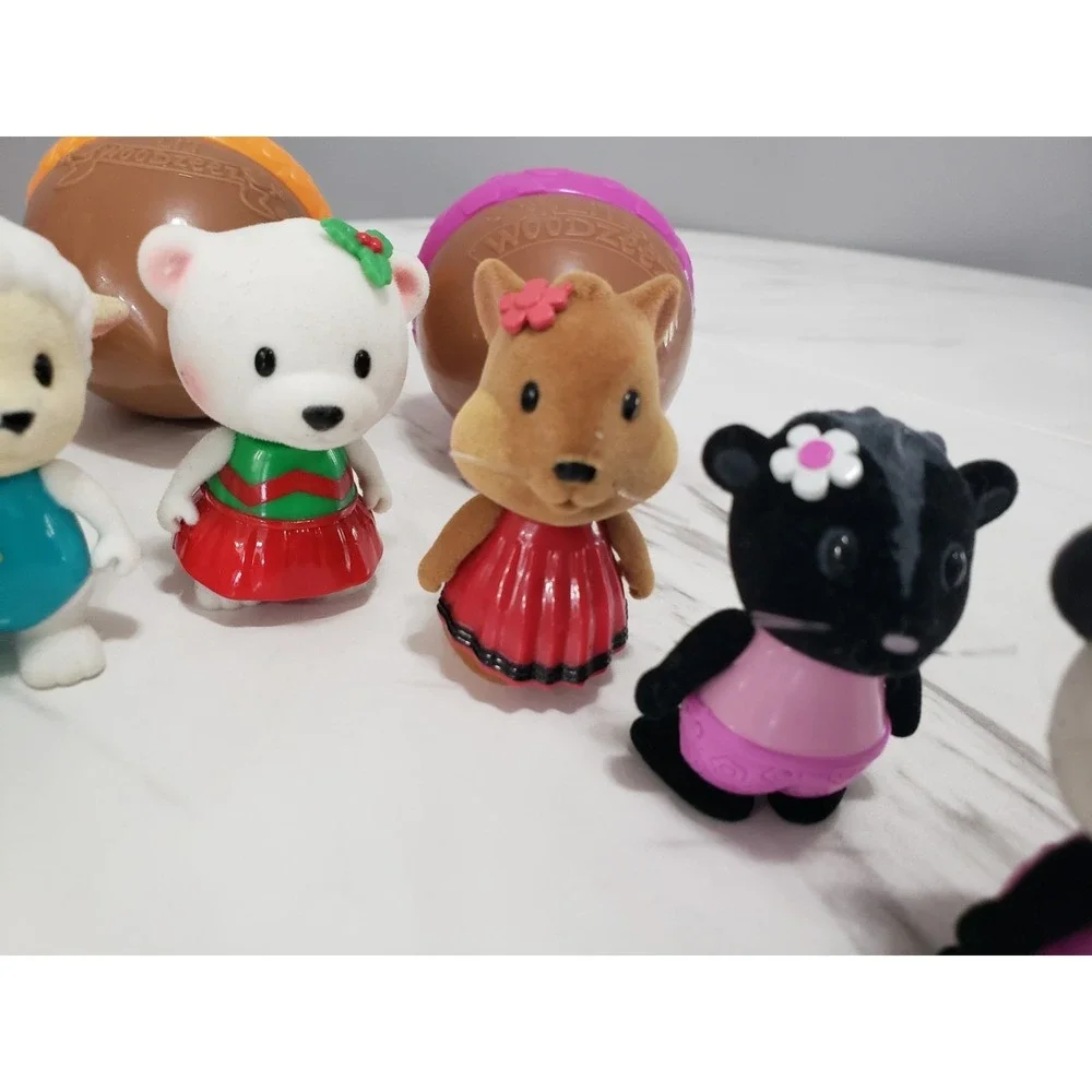Lot 10 Lil Woodzeez Mixed Lot Animal Figures Series 2